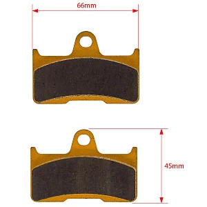 Колодки дискового тормоза (металлокерамика) ATV все модели СF Moto задние FA344  SM-PARTS