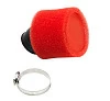 Фильтр возд. нулевик #2 (d=42mm) поролон красный